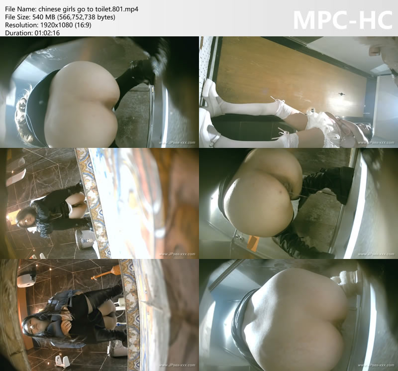 chinese girls go to toilet.801